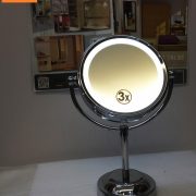 Gương đèn led inox 03