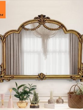 *GƯƠNG DECOR TRANG ĐIỂM TÂN CỔ ĐIỂN HOÀNG CUNG NGANG GTR233