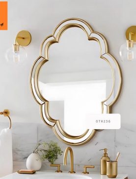 GƯƠNG TRANG ĐIỂM DECOR OVAL VIỀN GƯƠNG GTR236