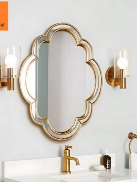 GƯƠNG TRANG ĐIỂM DECOR OVAL VIỀN GƯƠNG GTR236