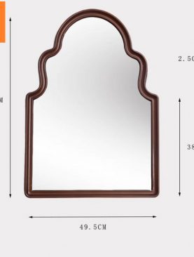 *GƯƠNG DECOR TRANG ĐIỂM TÂN CỔ ĐIỂN VIỀN KIM LOẠI GTR262