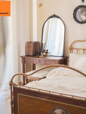 *GƯƠNG DECOR VIỀN KIM LOẠI DÁNG VÒM VINTAGE GTR263