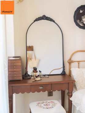 *GƯƠNG DECOR VIỀN KIM LOẠI DÁNG VÒM VINTAGE GTR263