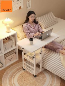 BÀN LÀM VIỆC DI ĐỘNG ĐA NĂNG KÈM KỆ SÁCH BA04