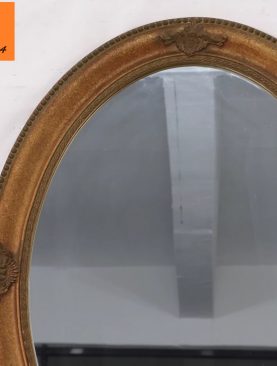 *GƯƠNG TRANG TRÍ DECOR OVAL RETRO HÀNG XUẤT Ý GTR171A