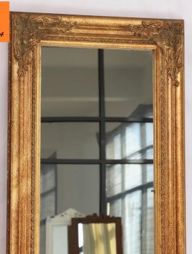 *GƯƠNG SOI TOÀN THÂN VIỀN GỖ CAO CẤP CỔ ĐIỂN CHỮ NHẬT GSTT4127