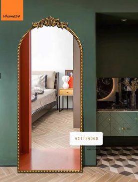 *GƯƠNG BODY TOÀN THÂN TÂN CỔ ĐIỂN DÁNG VÒM HOA GSTT240GD