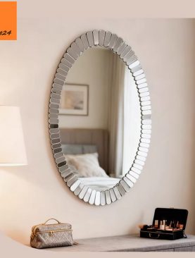 *GƯƠNG DECOR PHÒNG TẮM OVAL VIỀN GƯƠNG CAO CẤP GTR218A