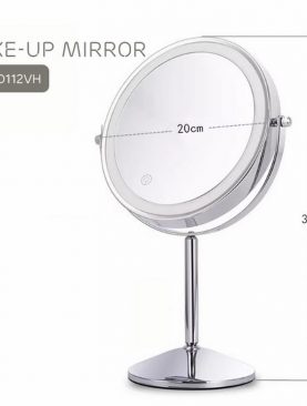 *GƯƠNG TRANG ĐIỂM INOX ĐÈN LED CAO CẤP GTD160A