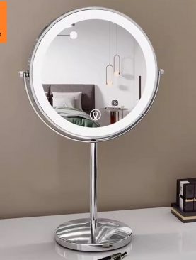 *GƯƠNG TRANG ĐIỂM INOX ĐÈN LED CAO CẤP GTD160A