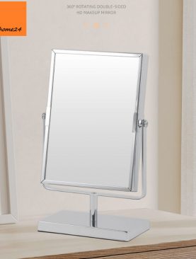 *GƯƠNG TRANG ĐIỂM INOX DÁNG CHỮ NHẬT 2 MẶT GTD203