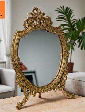 *GƯƠNG TRANG ĐIỂM ĐỂ BÀN VINTAGE CÔNG CHÚA GTD204