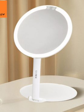 *GƯƠNG ĐÈN LED TRANG ĐIỂM TRÒN DÁNG GẬP DU LỊCH LAMER GLE266