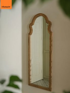 *GƯƠNG SOI TOÀN THÂN VIỀN GỖ KIỂU FARMHOUSE GSTT253D