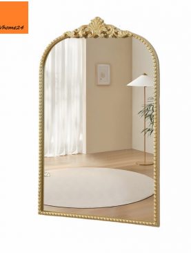 *GƯƠNG DECOR TRANG TRÍ VIỀN KIM LOẠI DÁNG VÒM HOA VĂN GTR240A