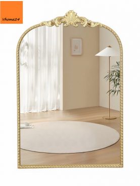 *GƯƠNG DECOR TRANG TRÍ VIỀN KIM LOẠI DÁNG VÒM HOA VĂN GTR240A
